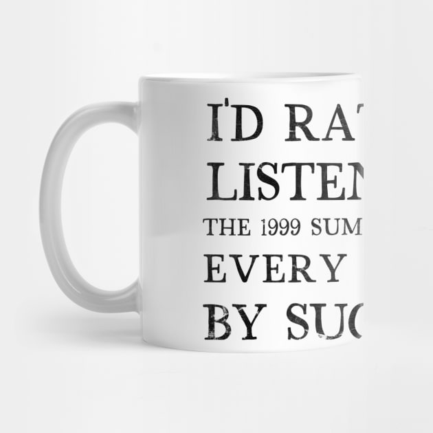 I'd Rather Be Listening To Every Morning by Sugar Ray by DankFutura